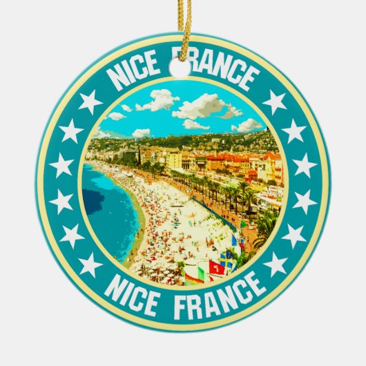 leuk keramisch ornament (Voorkant)