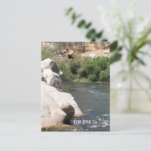 Leuk Kern River Briefkaart! Briefkaart (Staand voorkant)