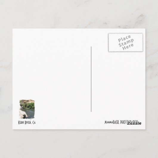 Leuk Kern River Briefkaart! Briefkaart (Achterkant)