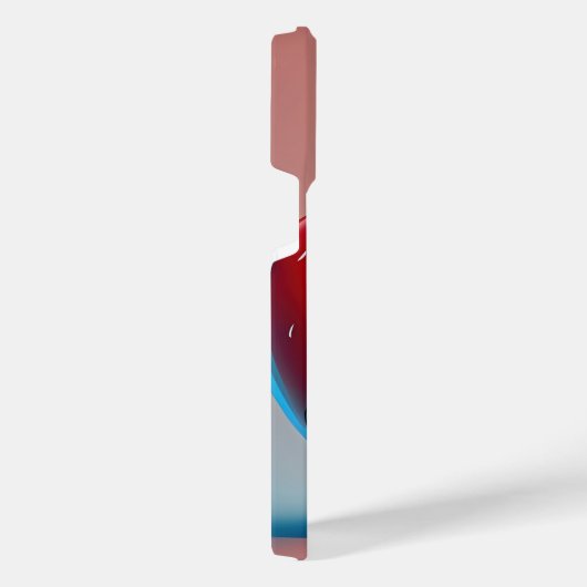 Leuk kersenmonster iPhone hoesje (Rechterkant)