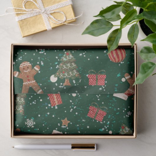 Leuk Kerst Decoupage Tissue Papier (Geschenk)