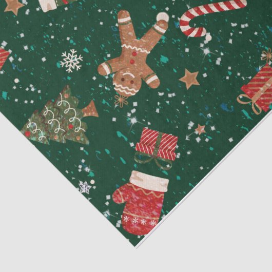 Leuk Kerst Decoupage Tissue Papier (Detail)