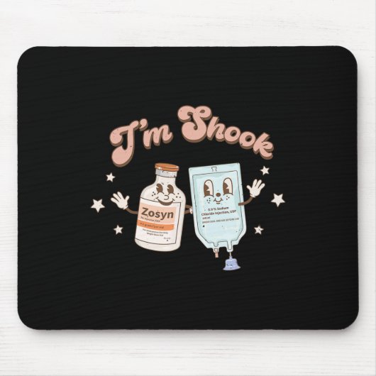 Leuk Kerst T-shirt Crna Pacu ER ED ICU Cricital Ca Muismat (Voorkant)