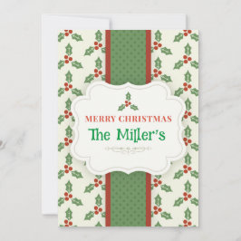 LEUK! Kerst uitnodiging - gepersonaliseerd -Naam t