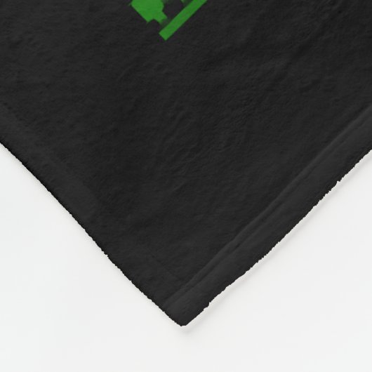 leuk kerstfeest fleece deken (Hoek)