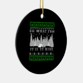 leuk kerstfeest keramisch ornament (Rechts)