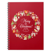 Leuk kerstfeest | NOTITIEBOEK (Voorkant)