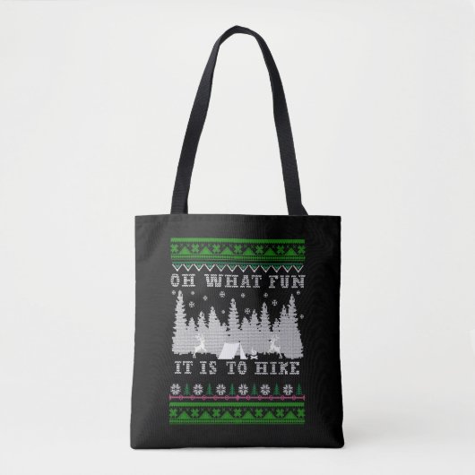 leuk kerstfeest tote bag (Voorkant)