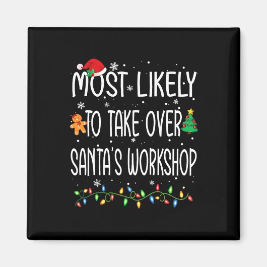 Leuk kerstfeest zal hoogstwaarschijnlijk het werk  magneet (Voorkant)