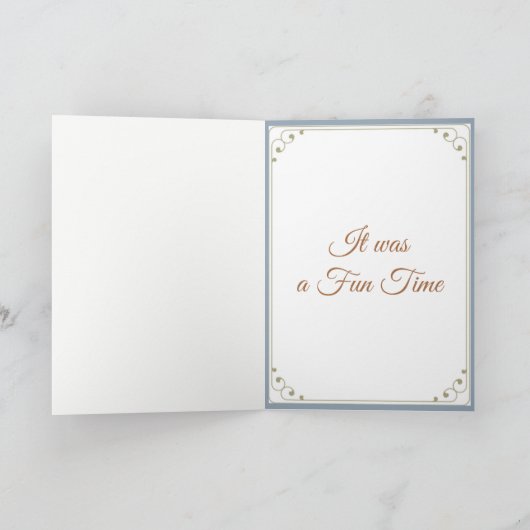 LEUK KERSTMIS GINGERBREAD SNOEP HUIS DANK U BEDANKKAART (Binnen)