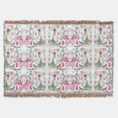 Leuk Kerstmis Sprookje Hand geschilderd Deken (Voorkant)