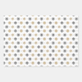 leuk kerstpatroon inpakpapier vel (Voorkant 2)