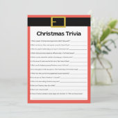 Leuk kerstspel - niet bewerkbaar - kaart (Staand voorkant)