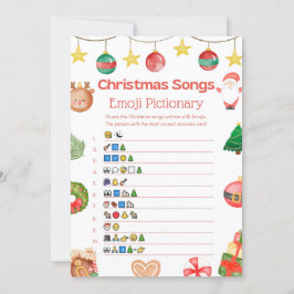 Leuk kerstspel - niet bewerkbaar - kaart