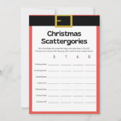 Leuk kerstspel - niet bewerkbaar - kaart (Voorkant)