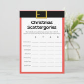 Leuk kerstspel - niet bewerkbaar - kaart (Staand voorkant)