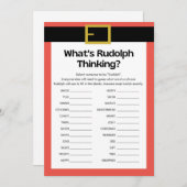 Leuk kerstspel - niet bewerkbaar - kaart (Voorkant / Achterkant)