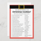 Leuk kerstspel - niet bewerkbaar - kaart (Voorkant / Achterkant)