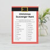 Leuk kerstspel - niet bewerkbaar - kaart (Staand voorkant)