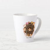 Leuk keukengerei bruin latte mok (Rechterhoek)