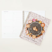 Leuk keukengerei bruin planner (Display)