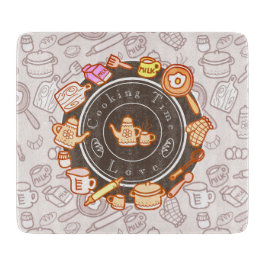 Leuk keukengerei bruin snijplank