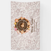 Leuk keukengerei bruin spandoek (Verticaal)