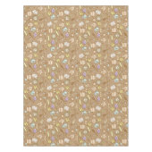 Leuk keukengerei bruin tafelkleed (Voorkant)