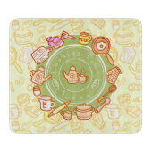 Leuk keukengerei groen snijplank (Voorkant)