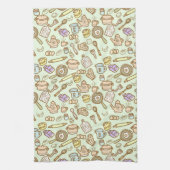 Leuk keukengerei groen theedoek (Verticaal)