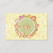 Leuk keukengerei groen visitekaartje (Voorkant)