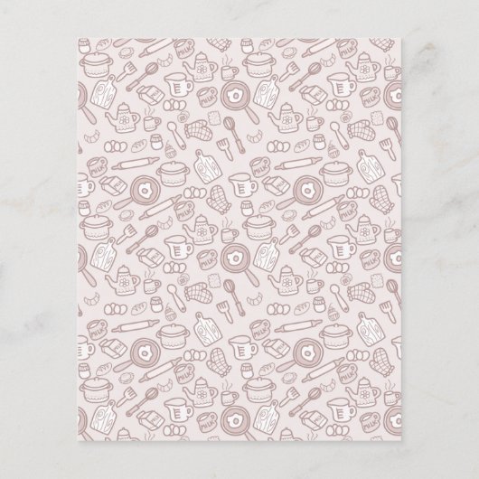 Leuk keukengerei Menu Bruin (Achterkant)