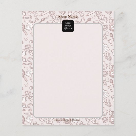 Leuk keukengerei Menu Bruin (Voorkant)