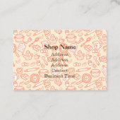 Leuk keukengerei Sinaasappel Visitekaartje (Achterkant)