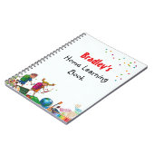 Leuk kinder schoolwerk | Huiswerk Notitieboek (Linkerzijde)