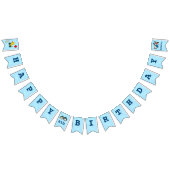 Leuk Kinder Speelgoed Gelukkig 4e Verjaardagsfeest Vlaggetjes (Alle)