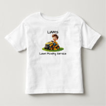 Leuk Kinderen Grasmaaier T-shirt of Bodysuit