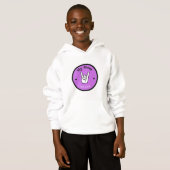 Leuk! Kinderen Pullover Hoodie - My Mom ROCKS! (Voorkant volledig)