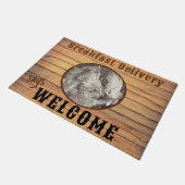 Leuk Kip Hoofd Profiel Placeholder Deur Mat (Schuin)