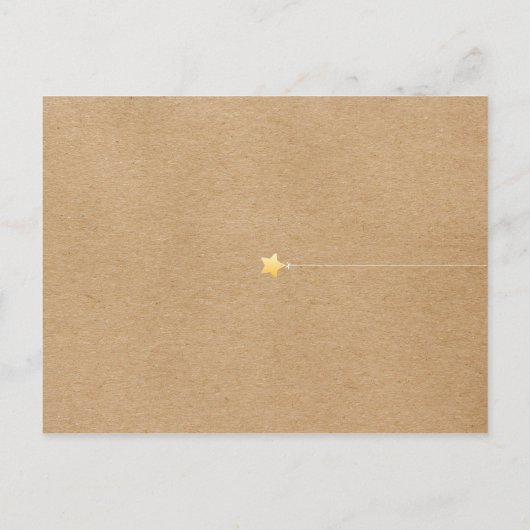 Leuk Klaar om te Poppen Rustiek Roze Baby shower Uitnodiging Briefkaart (Achterkant)