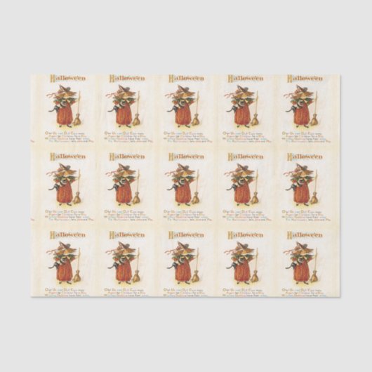  leuk klein heksenweefsel papier (Voorkant)