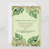 Leuk klein Oerwoud Leeuw Verjaardag Kaart (Achterkant)