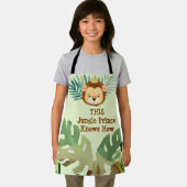 Leuk klein Oerwoud Leeuw Verjaardag Schort (Insitu)