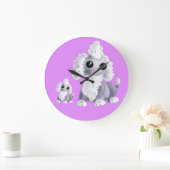 Leuk Klein Puppy Grote Klok (Huis)