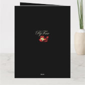 Leuk & kleurrijk Aangepaste Naam & Data Happy Birt Kaart (Achterkant)