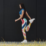 Leuk kleurrijk abstract stijlvol plezier leggings<br><div class="desc">Ervaar comfort en stijl met onze moderne funky kleurrijke leggings. Met een stijlvol leuk abstract patroon overal, zijn deze leggings ideaal voor drukke vrouwen die er moeiteloos stijlvol uit willen zien. Gemaakt met de grootste zorg, ze bieden een goede pasvorm en zijn ontworpen om je de hele dag comfortabel te...</div>