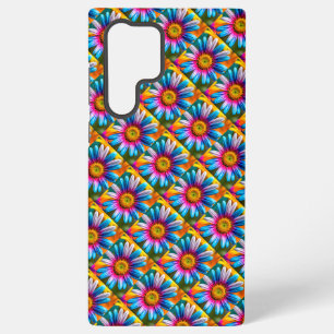 Leuk Kleurrijk Bloemenpatroon Samsung Galaxy Hoesje