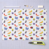 Leuk kleurrijk Bug Tissue Papier (Craft)