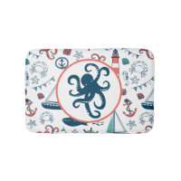 Leuk kleurrijk nautisch & marien levenspatroon