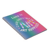 Leuk Kleurrijk Notitieboek (Rechterzijde)